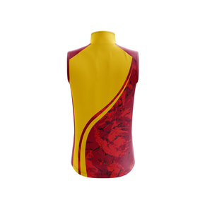 Gilet de cyclisme personnalisé en sublimation, sans manches, de qualité supérieure, séchage rapide, respirant, coupe-vent pour VTT et course à vélo - Product Image 3