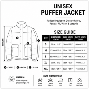 เสื้อแจ็คเก็ตพัฟเฟอร์ OEM สำหรับทุกเพศ ผ้าโพลีเอสเตอร์อุ่นๆ สำหรับฤดูหนาว ดีไซน์สีตัดกัน แต่งแถบสะท้อนแสง รับสั่งซื้อจำนวนมาก - Product Image 6