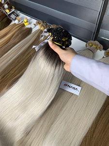 Extensions de cheveux naturels vietnamiens de qualité supérieure avec pointe en kératine, 100g, prix de gros, toutes couleurs, 60 cm - Product Image 4
