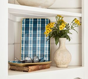 Plateaux décoratifs bohèmes à motifs floraux, rectangulaires, revêtement en aluminium, résistants à la chaleur, avec corde, 2 pièces, mariage, bar mitzvah, ramadan - Product Image 4