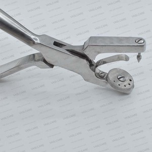 Pinza Perforadora de Goma Dental Profesional, Instrumento Perforador de Orificios de Acero Inoxidable para Odontología, Laboratorio Dental, Vaslcare - Product Image 4