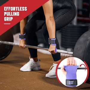 Agarraderas Ajustables Antideslizantes y Transpirables para Levantamiento de Pesas, Hechas a Medida para Powerlifting, Fitness y Fisicoculturismo - Product Image 3