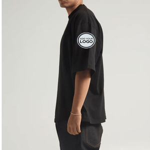 รับผลิตเสื้อยืดโอเวอร์ไซส์แบบหนา พิมพ์ลายตามสั่ง โรงงานขายส่ง - Product Image 1
