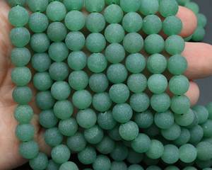 Aventurina Verde Natural, Corte Redondo Facetado, Calibrada, Piedra Preciosa Suelta Sin Tratar, Certificada, Lote al por Mayor de Cuentas para Joyería - Product Image 5