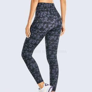 Leggings (Pantalones) de Cintura Alta para Mujer, con Bolsillos Laterales, Material Ligero de Spandex/Nylon, para Gimnasio y Ropa Deportiva - Product Image 3