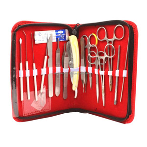 Kit de Instrumentos Quirúrgicos para Estudiantes, Juego de Disección de 17 Piezas, Instrumentos Quirúrgicos de Acero Inoxidable de Alta Calidad, Proveedor Mayorista - Product Image 2