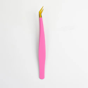 ODM OEM Custom Eyelash Extension Tweezers Professional 6 Piece Straight and Curved Pointed Isolation Tweezers <b>Set</b> 2026 - Product Image 2