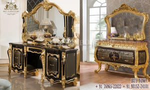 Acheter Royal sculpté à la main Maharaja chambre commode thème européen sculpté à la main chambre vanité acheter Royal sculpté à la main chambre commode - Product Image 3