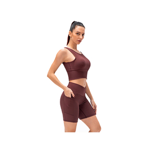 Conjunto de Yoga Casual de Primavera para Mujer, Talla Grande, Ropa Ligera para Entrenamiento Físico, Largo hasta la Rodilla - Product Image 4
