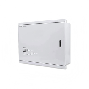 White Powder Coated Steel Distribution Box IP54 Electrical Enclosure Multimedia Protection Cabinet - Product Image 3