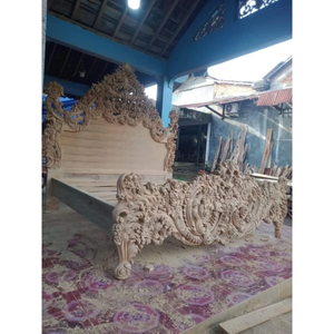 เตียงไม้มะฮอกกานีคลาสสิกนิวยอร์ก - Product Image 6