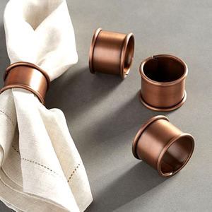 Anneaux de serviette en forme de fleur à cinq feuilles, accessoires de décoration, décoration de Table, arbre, décorations, anneau de serviette - Product Image 2