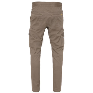 Cotton Canvas Casual Straight Elastic Waist Drawstring Narrow Foot Cuffed <b>Waterproof</b> Custom Logo Men's <b>Working</b> <b>Pants</b> - Product Image 4