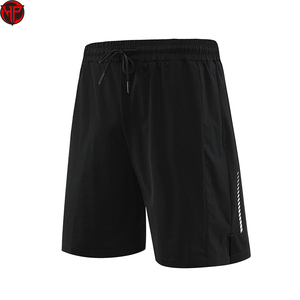 Shorts de course pour hommes avec logo personnalisé, respirants, à séchage rapide, pour la musculation, la gym, la course à pied, entraînement sportif, taille élastique - Product Image 1