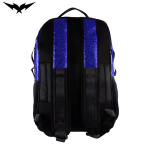 Custom Made Fashion <b>Waterproof</b> Anti-Theft Cheerleader Backpack Glitter <b>Bag</b> Big Capacity High Quality with zipper Closure - Product Image 3