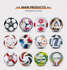 Ballon de football classique jaune et noir à motif diamant pour entraînement et matchs en intérieur et en extérieur - Product Image 2