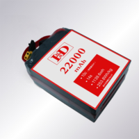 Твердотельный аккумулятор 14s HD UAV POWER 22Ah14S 275WH/кг твердотельный 22000mAh 51,8 V литий-ионный аккумулятор с фиксированным ветром
