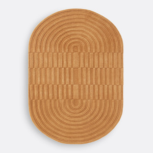 พรมขนสัตว์แท้ 100% คุณภาพพรีเมียม ลายดอกไม้สไตล์เปอร์เซีย ป้องกันการลื่น พร้อมขนปุยปานกลางและแผ่นรองหลังทำจากยางลาเท็กซ์ สำหรับห้องนั่งเล่น - Product Image 1