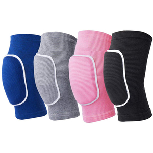 Genouillères personnalisées en tissu tricoté polyester élasthanne, rembourrage épais en mousse, protection complète et flexible - Product Image 6