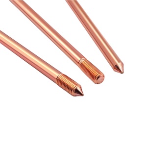 Piquets de terre en cuivre à longue durée de vie, les plus vendus, pour applications de mise à la terre et de sécurité électriques robustes, disponibles au meilleur prix - Product Image 3