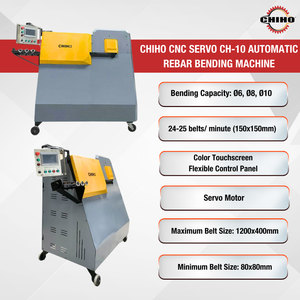 Haute Performance CNC automatique en acier inoxydable barre d'armature fil étrier machine à cintrer 6-10mm prix usine PLC moteur de base - Product Image 5