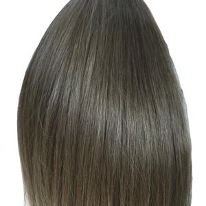 Venta al por mayor 100% Virgen Remy Extensiones de Cabello Humano de Alta Calidad Cutícula Intacta Doble Dibujado Máquina Trama Natural Recto - Product Image 2