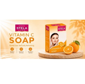 Jabón en Barra con Vitamina C Stela Care para un Baño Diario Refrescante, Limpieza Suave, Higiene Personal y Piel Fresca y Limpia - Product Image 4