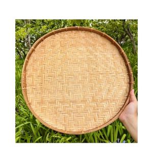 BEST SELLER Plateau de décantation en bambou pour l'agencement de banquets asiatiques et la base d'aération et de séchage des aliments, Lot de marchandises - Product Image 2