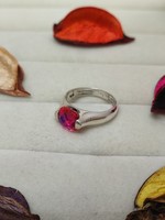 Bague en quartz arc-en-ciel coloré, élégante, avec cristaux, cadeau pour femmes et filles, bague de fiançailles tendance