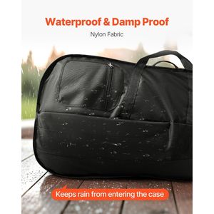 Estuche de Violonchelo de Nailon 4/4, Impermeable, Ligero, Portátil, con Asa Reforzada, Protección Doble para Instrumentos Musicales - Product Image 5