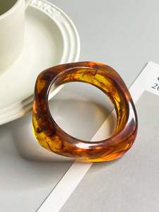 Premium Quality Women's Fashion <b>Bangles</b> <b>Set</b> Gleaming Resin with Standout Accessory Artisanal Modern Design BY AFZA ENTERPRISES - Product Image 6