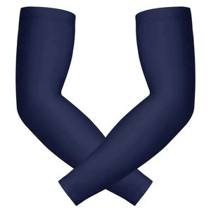 Manchon de bras unisexe rafraîchissant, élastique en spandex, de couleur unie, confortable, anti-UV, pour le sport - Product Image 2