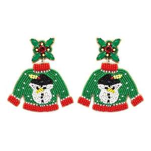 Cute Red <b>Wine</b> Glass Stud Earrings With Black Belt And Yellow Buckle Design For Women Party Jewelry At Best Price - Product Image 3