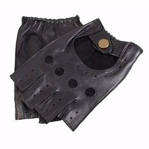 Gants en cuir pour hommes, style sport, doublure en velours, pour la conduite, chauds pour l'hiver, en provenance du Pakistan, vente en gros - Product Image 6