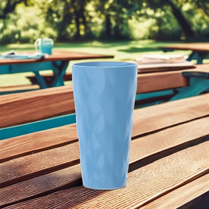 Mejor precio Venta caliente 650ml 22oz Vaso Colorido Alto Transparente Acrílico Diseño de pavo real Taza de bebida alta - Product Image 3