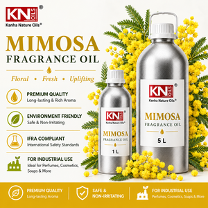 Parfum MIMOSA, Jasmin, Lavande, Clou de girofle, Kanha, Huile essentielle pure biologique naturelle, Bois de santal, Bergamote, Thym, Arbre à thé, Pamplemousse - Product Image 2