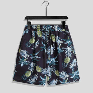 Short de bain léger imprimé à taille mi-haute pour l'été, décontracté, à cordon de serrage, par sublimation, prix de gros OEM - Product Image 3