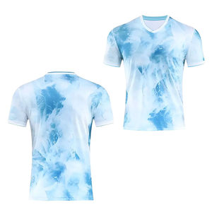 Uniformes de Fútbol Personalizados de Corte Ajustado y Secado Rápido para Verano, Impresión por Transferencia de Calor, 100% Poliéster, Manga Corta - Product Image 6