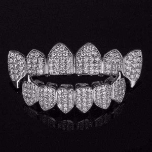 Piedras de moissanita para grillz, grillz de corte brillante, moissanita de corte redondo, grillz baguette, grillz micro pavé, grillz iced smile, personalizados - Product Image 1
