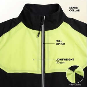 Chaqueta Deportiva para Hombre con Bloques de Color, de Secado Rápido, Impermeable, Transpirable, con Cuello Alto, para Deportes al Aire Libre - Product Image 5