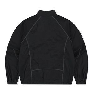 Ensemble de survêtement coupe-vent réfléchissant personnalisé 2-en-1 pour homme, séchage rapide, léger, en nylon, avec short et fermeture éclair, pour le sport - Product Image 3