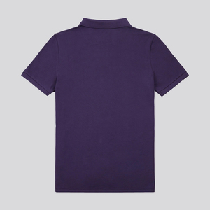 Camiseta Polo de Manga Corta para Hombre, 100% Algodón, Transpirable, Diseño Sólido Informal, Tallas Grandes, Logotipo Bordado - Product Image 4