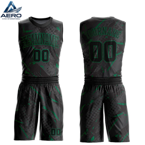 Uniforme de Baloncesto Personalizado, Uniforme de Equipo de Baloncesto, 100% Poliéster, Uniforme de Baloncesto para Hombre, Ropa Deportiva Recién Llegada - Product Image 1