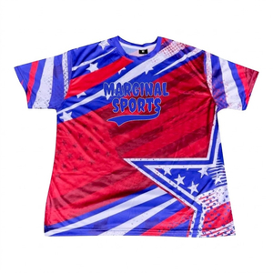 Camisetas de Softbol Personalizadas para Hombre, Antibacterianas, de Secado Rápido, Tallas Grandes, con Nombre y Número del Equipo - Product Image 3