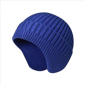Bonnets en laine noirs unisexes, best-sellers, chauds, pour l'hiver, style décontracté, tricot épais. - Product Image 5
