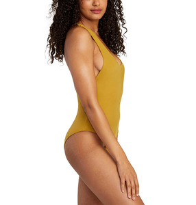 Maillot de bain une pièce élégant à col carré pour femme - Product Image 2