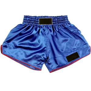 Best Selling Breathable 220g <b>Polyester</b> Fitness Sports Muay Thai Shorts OEM Custom Design Professional Competition - Product Image 6