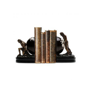 New Arrival Modern Metal Bookend Set with Sleek Powder Coated Finish and Anti-Slip Base for Stylish Home Office <b>Book</b> Organizatio - Product Image 3