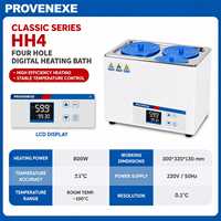 Baño Termostático Digital PROVENEXE de 2L, 4L y 8L, Baño de Calentamiento para Laboratorio con Tapa para Baño de Agua, Aceite y Arena