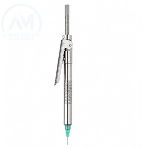 Jeringa Quirúrgica Dental Al Mida de Acero Inoxidable, Manual, con Certificación CE Clase II, Instrumento con Estándar ISO13485 y Diseño de Fácil Agarre - Product Image 2